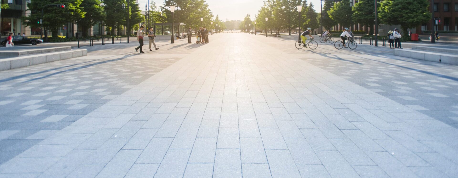 Symetrie Fussgaengerzone