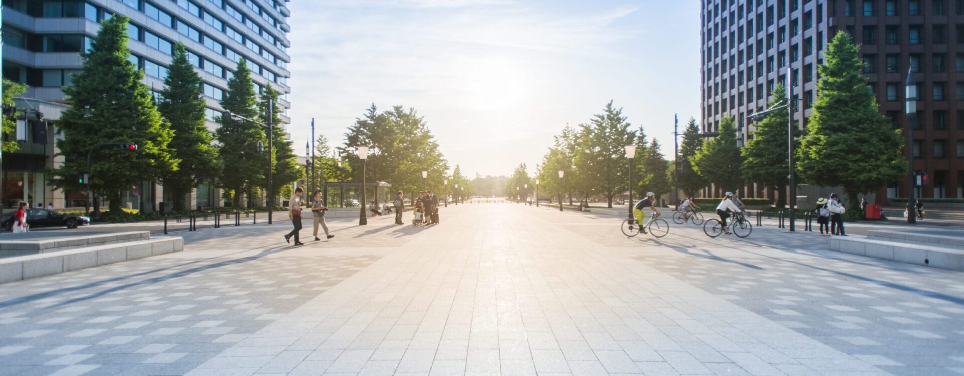 Symetrie Fussgaengerzone